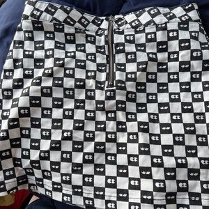 Lazy Oaf x Vans collab skirt